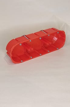 Puszka 3x 60mm p/t regips pomarańczowa PK-3x60