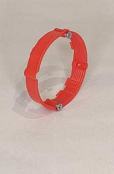 Pierścień dystansowy PK-60 12mm z wkrętami czerwony IP20