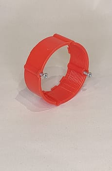 Pierścień dystansowy PK-60 24mm z wkrętami czerwony IP20