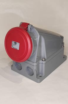 Gniazdo siłowe stałe 63A 400V