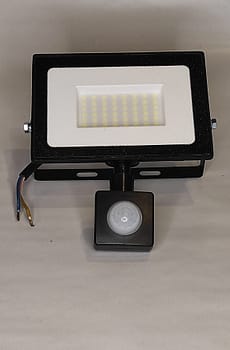 Naświetlacz LED PIR 50W CW 6500K