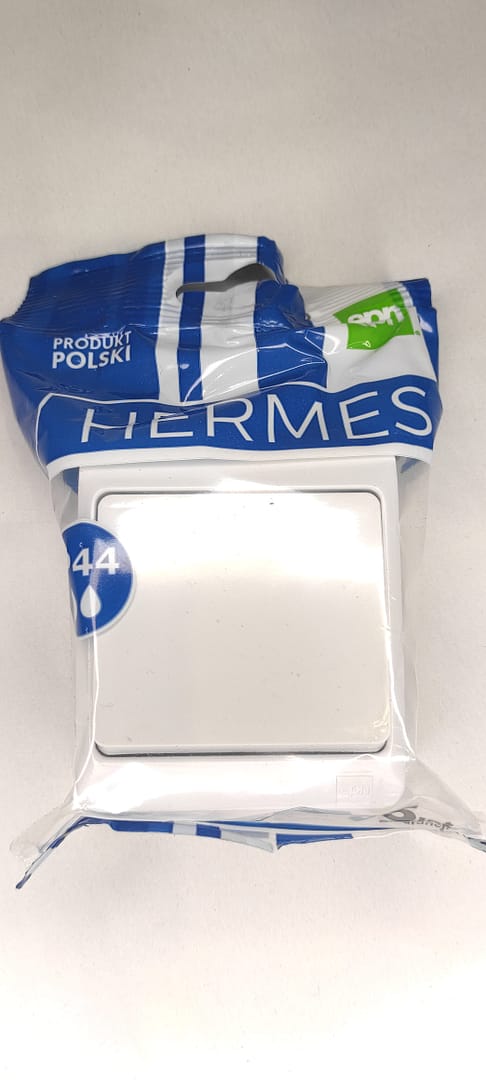 Hermes Łącznik krzyżowy białyIP44