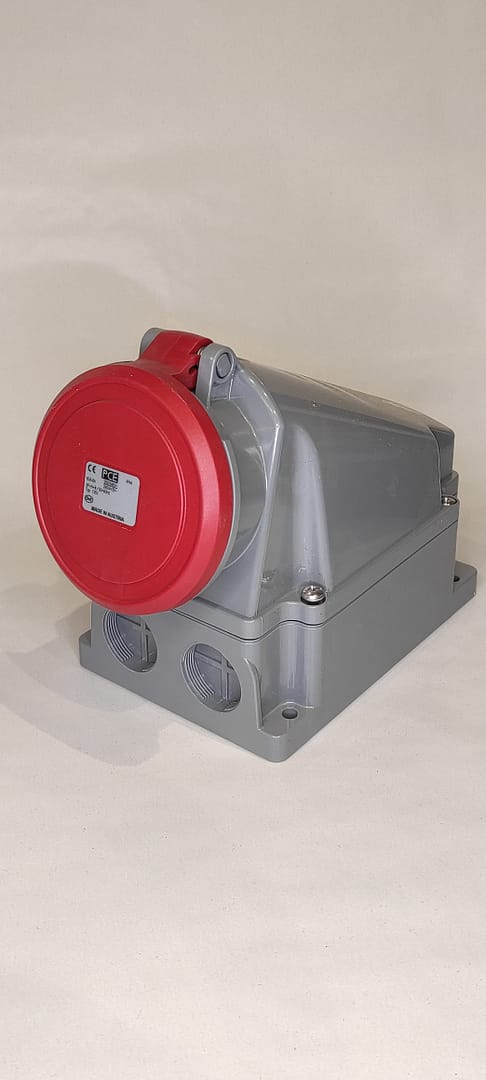 Gniazdo siłowe stałe 63A 400V