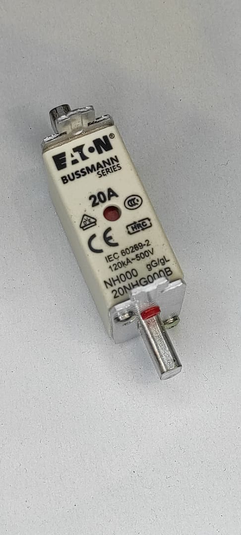 Wkładka bezpiecznikowa NH000 20A