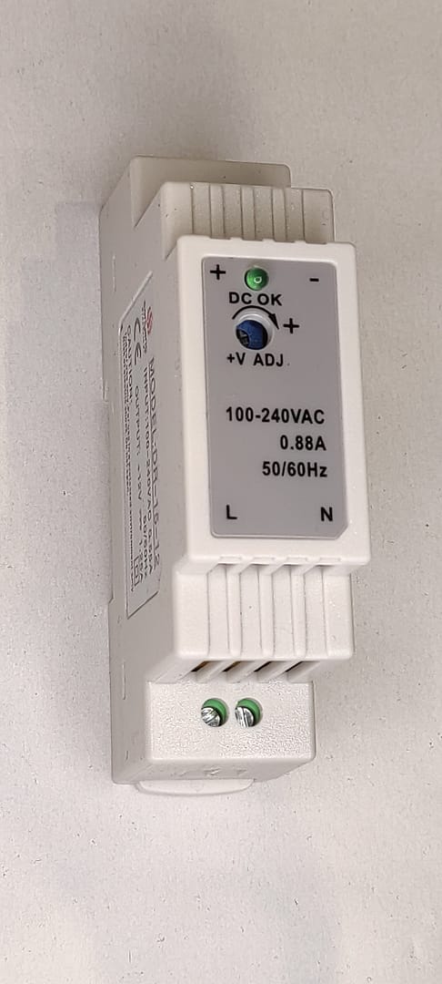 Zasilacz na szynę DIN DR-15-12 ( 15W, 12V, 1,25A )