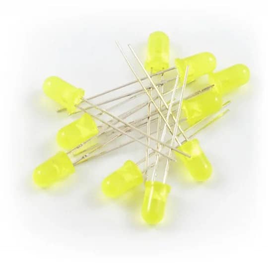 Dioda LED żółta - 5mm